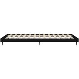 Okvir za krevet crni 75 x 190 cm od konstruiranog drva | Eponuda.com