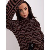 Wool Fashion Italia Sweater-AT-SW-2341.00P-dark brown | Shoptok.si