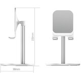 Usams NAMIZNO DRŽALO ZA TELEFON/TABLICO SREBRNA OVITEK ZA IPHONE, SAMSUNG, (22007574) | Shoptok.si