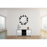 Kayoom STENSKO OGLEDALO, 80/80/5 cm kovina, steklo | Shoptok.si