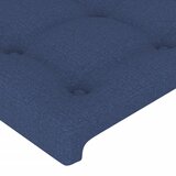  LED uzglavlje plavo 103x16x78/88 cm od tkanine | shoptok.hr