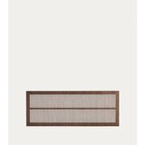 Kave Home Vzglavje iz masivnega jesena v temni naravni barvi 175x70 cm Beyla – | Shoptok.si