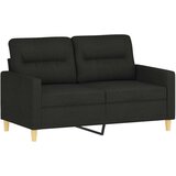  2-dijelni set sofa s jastucima crni od tkanine | shoptok.hr