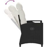  Vrtna stolica 2 pcs Crna i Krema 56 x 60 x 112 cm | shoptok.hr