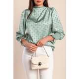 Fenzy Bluza S Potiskom, Menta | Shoptok.si