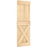  Vrata NARVIK Naravna 70 x 210 cm Masiven borov les, (5000215437) | Shoptok.si