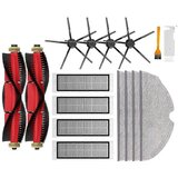 INORCO Rezervni deli za robotski sesalnik S5, S50, S5 Max, S6, S6 Maxv, S6 Pure, E4, E5, glavna stranska krtača, HEPA filter, krpa, (21852857) Cene
