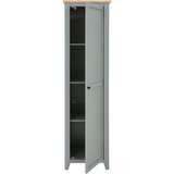 MID.YOU GARDEROBNA OMARA furnirano, masivno siva, naravne barve | Shoptok.si