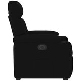 vidaXL Električni naslonjač na podizanje od tkanine crni | shoptok.hr