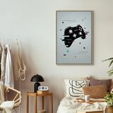  Slika - Cyberpad 40x60 U prirodnom drvenom okviru | shoptok.hr