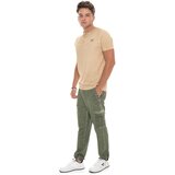 Leone 1947 Hlače cargo Man Sweatpants Old Wash Kaki Cene