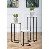  Stalak za cveće BASICLOFT 40x24 bela/crna | Eponuda.com
