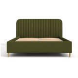 Maison de Rêve Zeleni tapecirani bračni krevet s prostorom za odlaganje s podnicom 120x200 cm Noto – | shoptok.hr