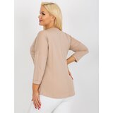 RELEVANCE Blouse-RV-BZ-8484.15P-beige | Shoptok.si