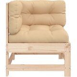  Kutna sofa od masivne borovine s jastucima | Eponuda.com