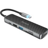 hoco. Konverter USB HUB type C to HDMI/USB3.0/USB2.0/SD/ TF/PD - HB24 Easy display | Eponuda.ba