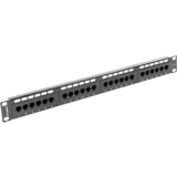 Lanberg patch panel 24 port 1U Cat.5e UTP Black PPU5-1024-B | shoptok.hr