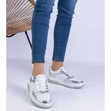 Gemre Silver platform sneakers Undina | Shoptok.si