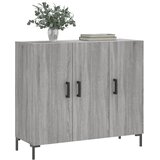  Komoda boja hrasta sonome 90 x 34 x 80 cm konstruirano drvo | shoptok.hr