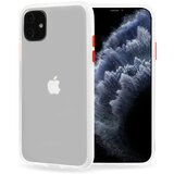  Zaščitni etui Vennus Color Button Bumper za Samsung Galaxy A20s - beli Cene