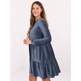 Sublevel Dress-D10040Z30289-dark blue Cene