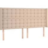  Uzglavlje boja cappuccina 183x16x118/128cm od umjetna koža | shoptok.hr