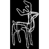 Figure božićnih sobova 2 kom hladne bijele 76 x 42 x 87 cm | shoptok.hr