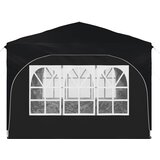  Rastezljivi šator za zabave 290 x 290 x 245 cm Antracit | shoptok.hr