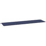  Jastuk za vrtnu klupu modri 200x50x4 cm od tkanine Oxford | shoptok.hr
