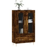  Visoka komoda boja hrasta 69,5 x 31 x 115 cm konstruirano drvo | shoptok.hr