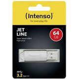 Intenso 64GB Jet Line USB 3.2 70MB /s memory stick - gray | shoptok.hr