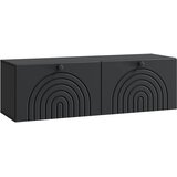 TV ormar za zid Zidne Crna 98 x 31 x 30 cm Konstruirano drvo | shoptok.hr
