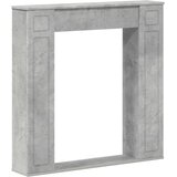  Okvir za kamin Betonska siva 100 x 20 x 100 cm | shoptok.hr