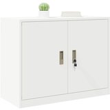 vidaXL Omarica za shranjevanje Bela 90 x 40 x 70 cm Jeklo, (5000152855) | Shoptok.si