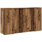  Sprejemna miza starinski les 180x50x103,5 cm inženirski les | Shoptok.si