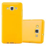 Cadorabo Ohišje, združljiv s Samsungom v Jelly Yellow - Zaščitni pokrov, narejen iz fleksibilnega silikona TPU, (20582743) Cene