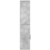 vidaXL Knjižna omara betonsko siva 60x24x120 cm inženirski les | Shoptok.si