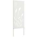  Privatnost u vrtu Bijelo 50 x 140 cm Hladno valjana čelična | shoptok.hr