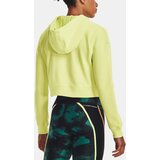 Under Armour Project Rock HW Terry FZ light green women's sweatshirt | ePonuda.com