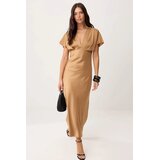 TRENDYOLMILLA Ženska haljina Twoss26El00880, Smeđa (Braon) | Eponuda.com