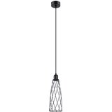 Sollux Lighting SL.1165 - visilica na sajli suba 1xE27/15W/230V crna | Eponuda.com