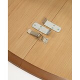 Kave Home Okrugli proširiv blagovaonski stol u dekoru hrasta u prirodnoj boji ø 160 cm Oqui – | shoptok.hr