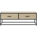 vidaXL Stolić za kavu boja hrasta sonome 100x50x35 cm od drva i metala | shoptok.hr