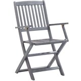  9-dijelni vrtni blagovaonski set masivno bagremovo drvo sivi | shoptok.hr