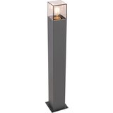 QAZQA Moderna stoječa zunanja svetilka 70 cm temno siva IP44 - Danska Cene