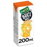 Next bući bući voćni nektar narandža 200ml tetrapak cene