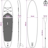  Inflatable Stand Up Paddle Board POSEIDON Zelena PVC | shoptok.hr