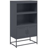  Visoka komoda antracit 68,5x38,5x123,5 cm čelična | Eponuda.ba
