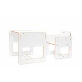 Hanah home Dječiji set Sto i stolica, 53x45x44.5cm, Bijela | Eponuda.ba