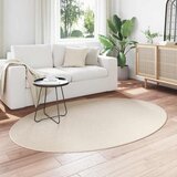  Tepisi za područja Ovalni HUARTE Bež 140 x 200 cm | shoptok.hr